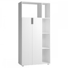 Armário Multiuso 2 Portas 5 Nichos Branco Brp 110 - Brv Móveis