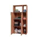 Armário Multiuso 2 Portas 5 Nichos Castanho Brp 110 - Brv Móv