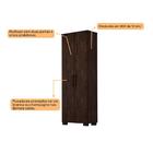 Armário Multiuso 2 Portas 5 Prateleiras 100% Mdf Lages Acp Mó