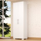 Armário Multiuso 2 Portas 5 Prateleiras 100% Mdf Lages Acp Mó