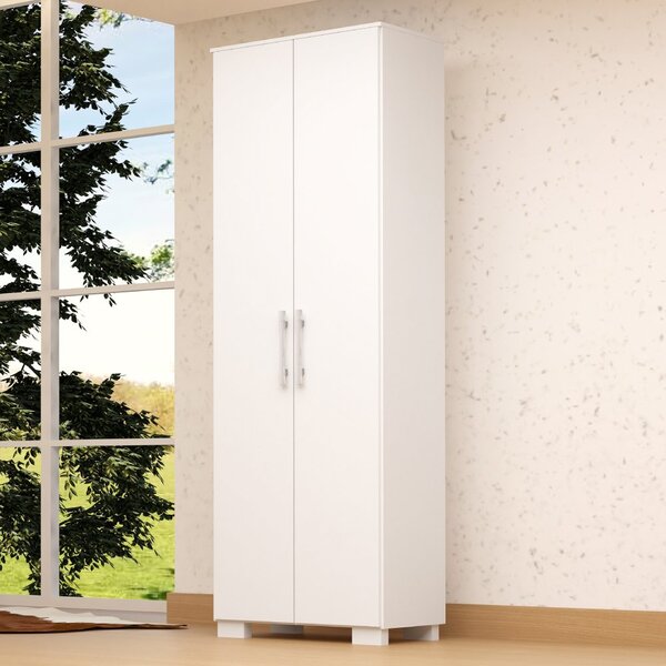 Armário Multiuso 2 Portas 5 Prateleiras 100% Mdf Lages Acp Mó