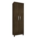 Armário Multiuso 2 Portas 5 Prateleiras 190x60cm  Malbec