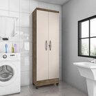 Armário Multiuso 2 Portas 5 Prateleiras 190x60cm  Teka/champa