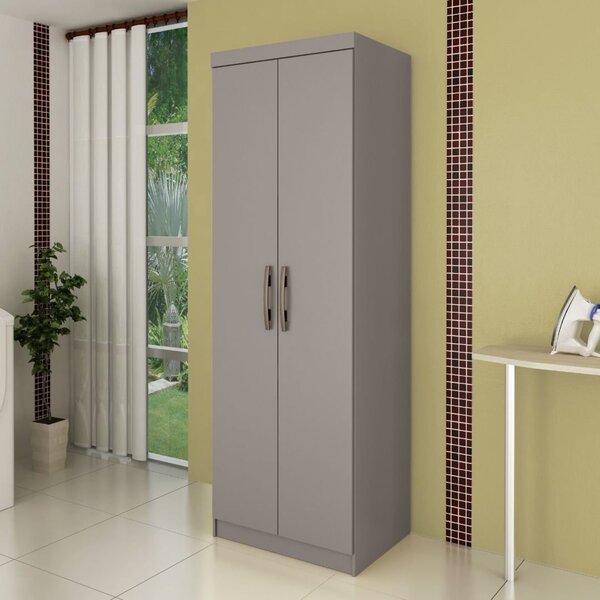 Armário Multiuso 2 Portas 5 Prateleiras Santos Mapi Móveis Ar