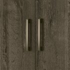 Armário Multiuso 2 Portas 5 Prateleiras Star Ébano