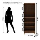 Armario Multiuso 2 Portas 60 Cm Lin 10045 Vlr