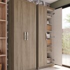 Armário Multiuso 2 Portas 6 Prateleiras Happy Espresso Móveis