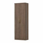 Armário Multiuso 2 Portas 6 Prateleiras Happy Espresso Móveis