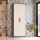 Armário Multiuso 2 Portas 6 Prateleiras Happy Espresso Móveis