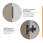 Armário Multiuso 2 Portas 70cm Com Rodapé Ipanema Cabecasa Ma