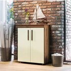 Armário Multiuso 2 Portas Advantage Batrol Móveis Cappuccino/