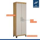 Armário Multiuso 2 Portas Asteca Cinamomo/off White