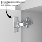 Armário Multiuso 2 Portas Branco