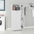 Armario Multiuso 2 Portas Branco Mdp 15mm