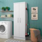 Armário Multiuso 2 Portas Branco Qmovi