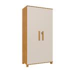 Armário Multiuso 2 Portas Cinamomo Off White Texas Fênix