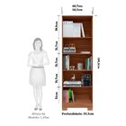 Armário Multiuso 2 Portas Com Chave 100% Mdf Prisma
