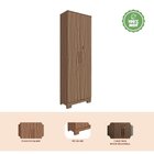 Armário Multiuso 2 Portas Com Chave 100% Mdf Prisma