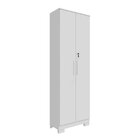 Armário Multiuso 2 Portas Com Chave 100% Mdf Prisma