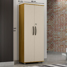 Armário Multiuso 2 Portas com Chave Caio