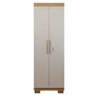 Armário Multiuso 2 Portas Com Chave E 5 Prateleiras Asteca