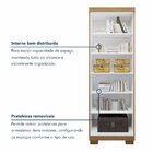 Armário Multiuso 2 Portas Com Chave E 5 Prateleiras Asteca