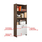 Armário Multiuso 2 Portas Com Chave E Prateleiras Notável