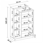 Armário Multiuso 2 Portas Com Chave Elite Cor Branco - Demóbi