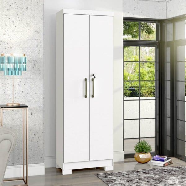 Armário Multiuso 2 Portas Com Chave Max Plus Zanzini | Leroy Merlin