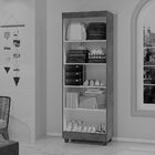 Armário Multiuso 2 Portas Com Chaves Texas