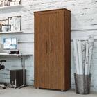 Armário Multiuso 2 Portas Com Gaveta Chocolate Wood Advantage