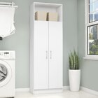 Armário Multiuso 2 Portas Com Nicho Fellicci Branco