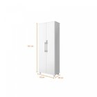 Armário Multiuso 2 Portas Com Pés Maximus Branco