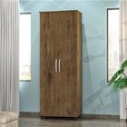 Armário Multiuso 2 Portas Com Rodízios Arezzo