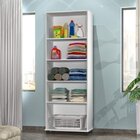 Armário Multiuso 2 Portas Com Rodízios Arezzo