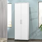 Armário Multiuso 2 Portas Com Rodízios Arezzo