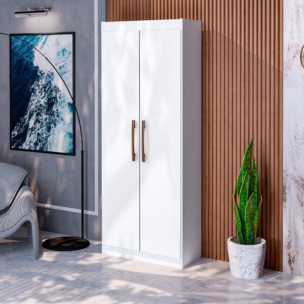 Armário Multiuso 2 Portas Dakar Yescasa Branco