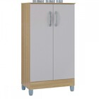 Armário Multiuso 2 Portas Damasco/off White A989 - Poquema