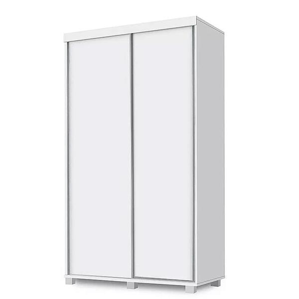 Armário Multiuso 2 Portas De Correr Supreme Branco Fosco