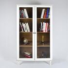 Armário Multiuso 2 Portas De Vidro Ditália E-957