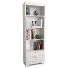 Armario Multiuso 2 Portas E 2 Gavetas Branco