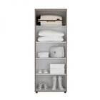 Armário Multiuso 2 Portas E 4 Prateleiras Capri Valdemóveis