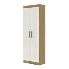 Armário Multiuso 2 Portas E 5 Prateleiras Atacama/off White