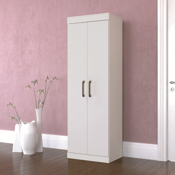 Armário Multiuso 2 Portas E 5 Prateleiras Star  Branco