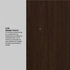 Armário Multiuso 2 Portas Ébano Touch Viena Demóbile