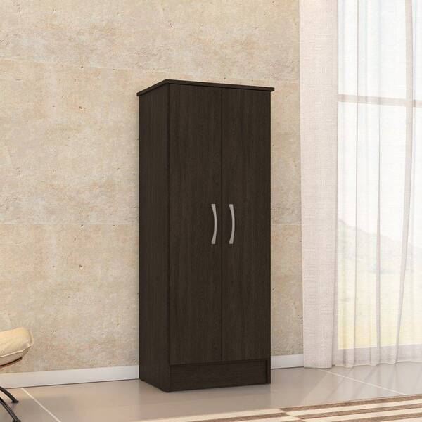 Armário Multiuso 2 Portas Ébano Touch Viena Demóbile