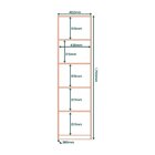 Armário Multiuso 2 Portas Elara Espresso Móveis Marrocos