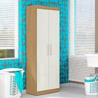 Armário Multiuso 2 Portas Esmeralda Atacama Tx Off White