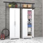 Armário Multiuso 2 Portas Failane Branco