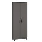 Armário Multiuso 2 Portas Grafite Delta Fênix